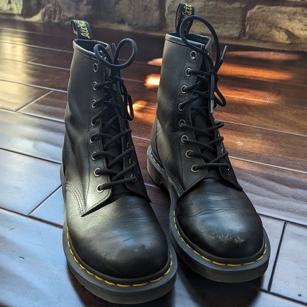 Doc Martens Lace Up Leather Boots